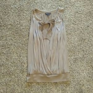 Banana Republic | Taupe Silk Top